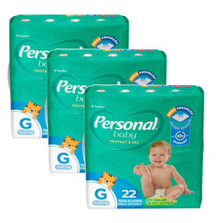 Kit Personal Fralda Soft E Protect Jumbo G - 3 Unidades em Oferta na Shopee