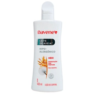 Hidratante Corporal Leite Aveia Hipoalergênico 400ml Davene em Oferta na Shopee