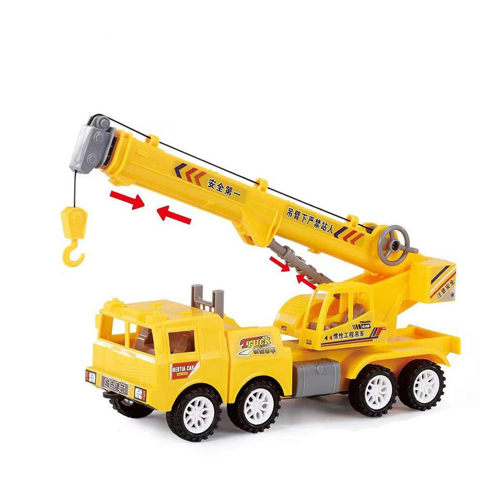 Modelo de brinquedo de carro de guindaste grande, brinquedo de projeção de menino, melhor presente de aniversário YZRF