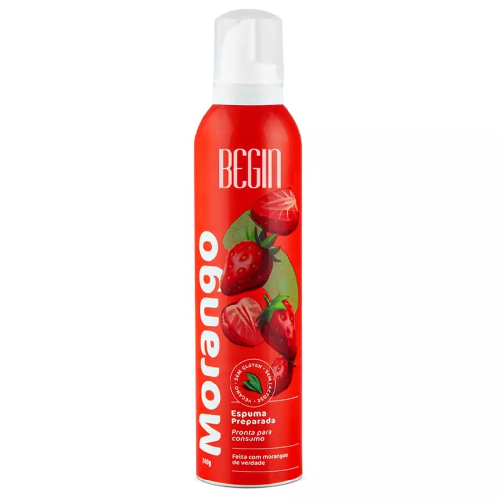 Espuma Begin Flavors 240g - Food & Beverages