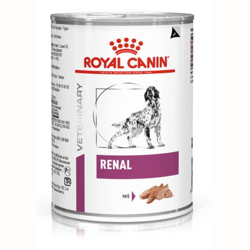 Ração Úmida Lata Royal Canin Renal 410g para Cães Adultos em Oferta na Shopee