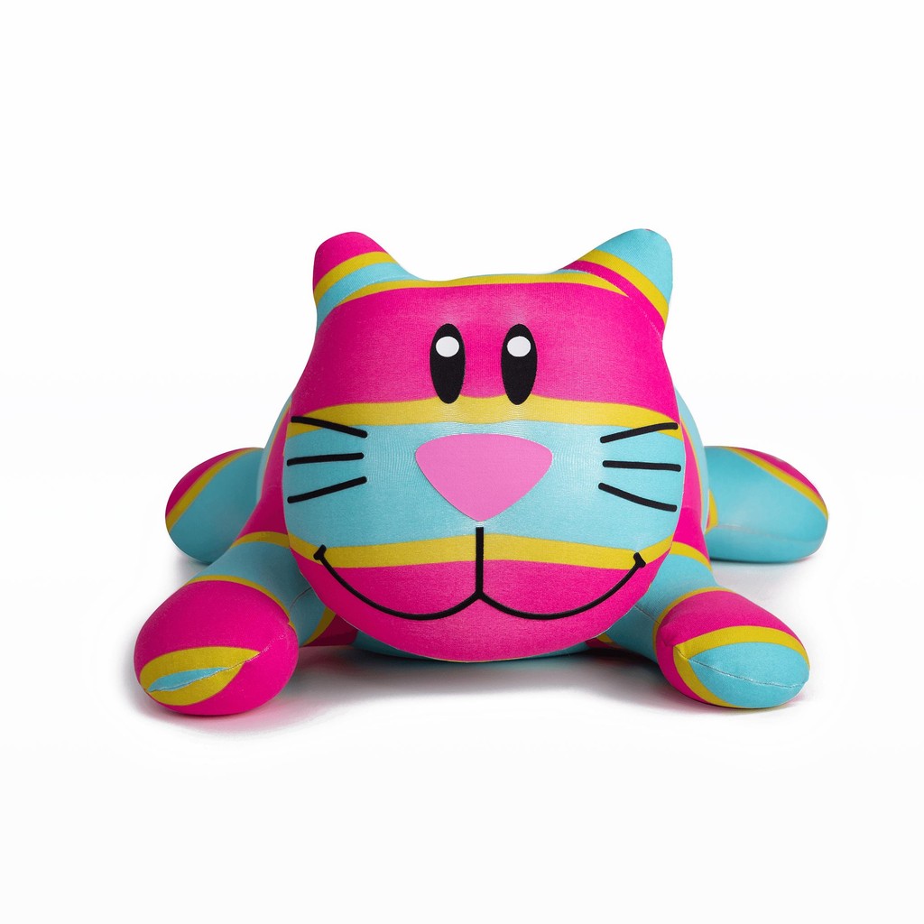 Bichinho Gata Panqueca - Loja Fom em Oferta na Shopee