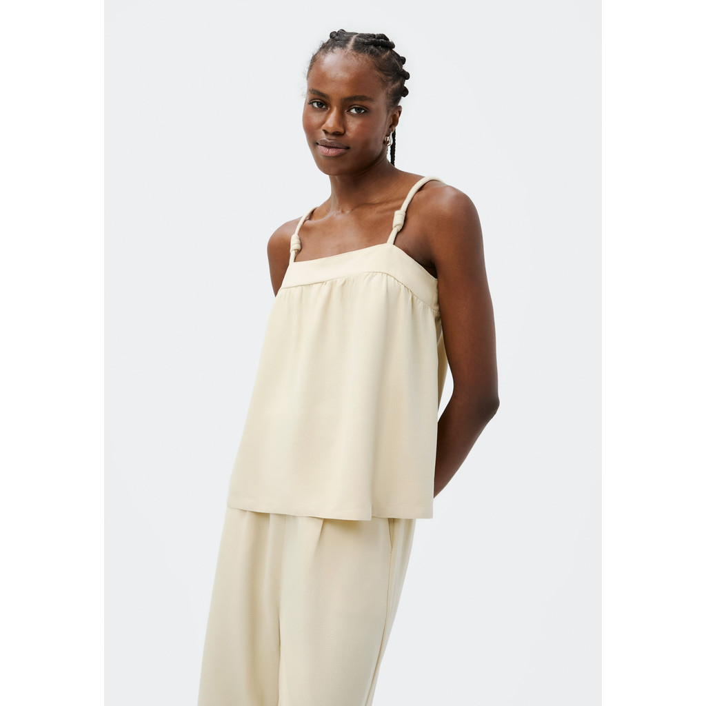 Regata Feminina Com Franzidos em Oferta na Shopee