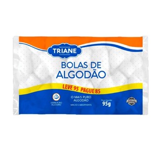 Bolas de Algodão Triane 95g em Oferta na Shopee