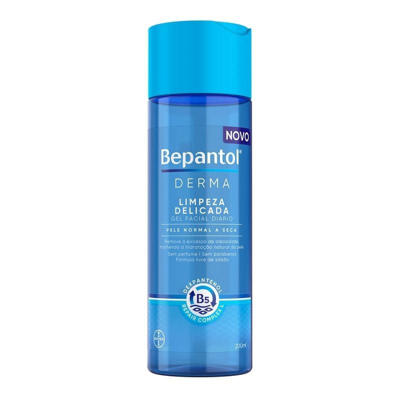 Gel Facial Diário Bepantol Derma Limpeza Delicada 200ml em Oferta na Shopee