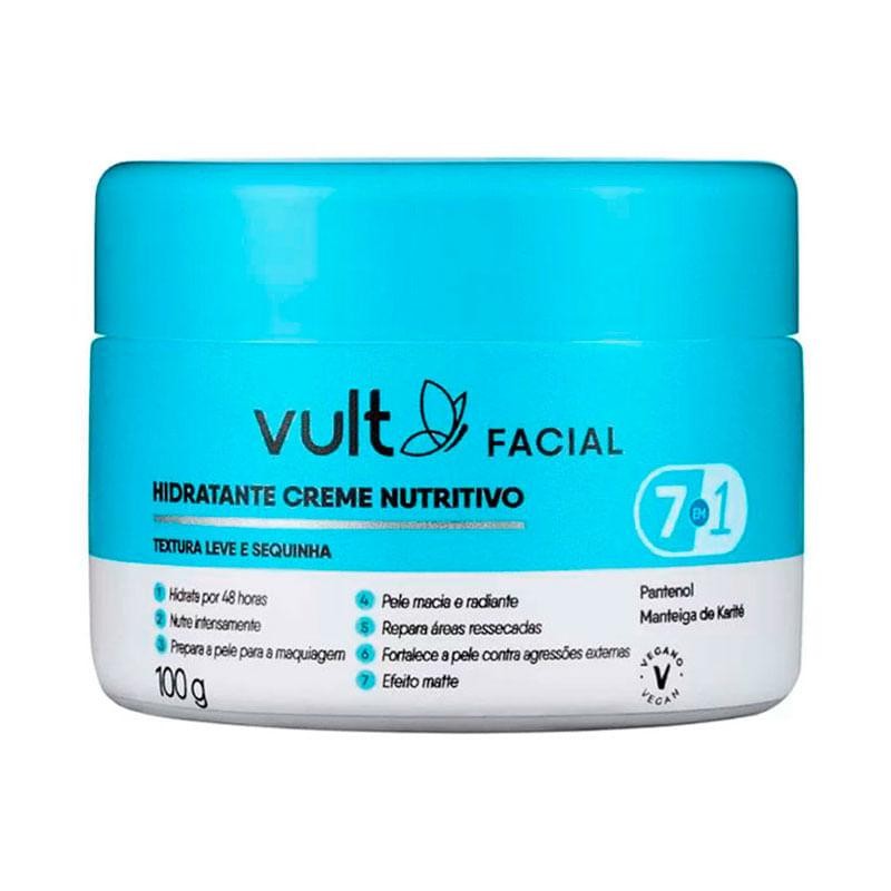 Creme Hidratante Facial Vult Nutritivo 100g em Oferta na Shopee