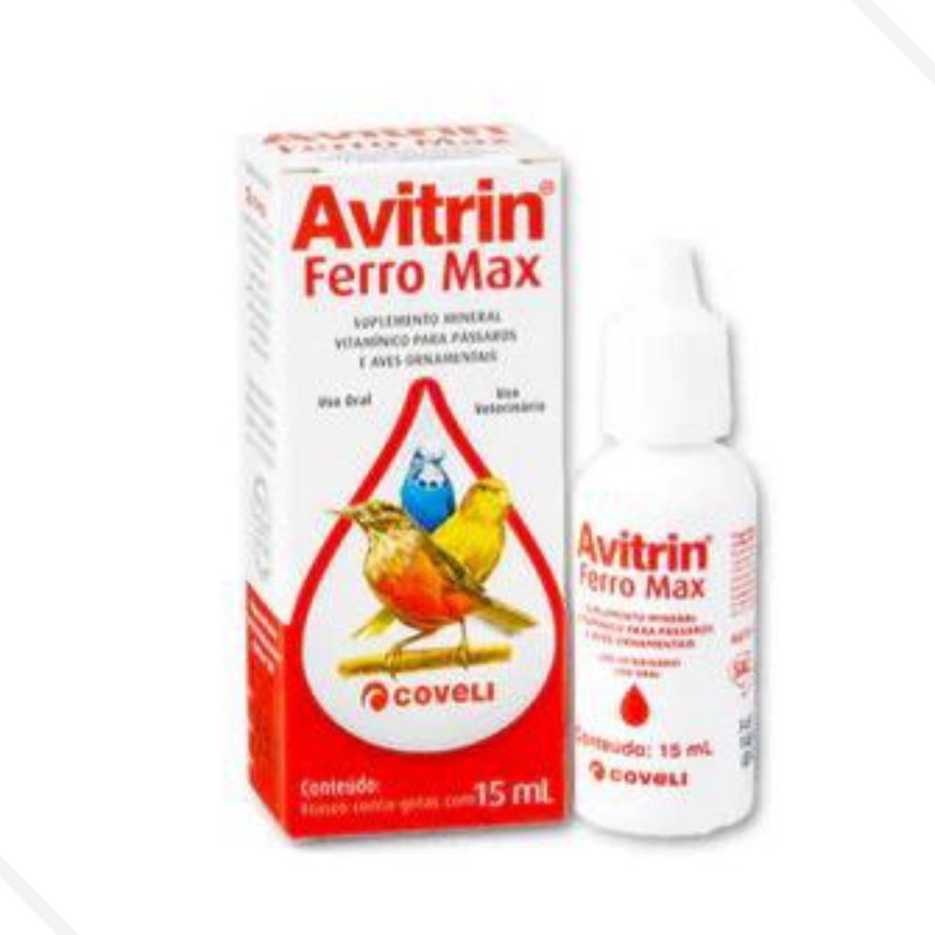 COVELI AVITRIN FERRO MAX 15ML - USO VET