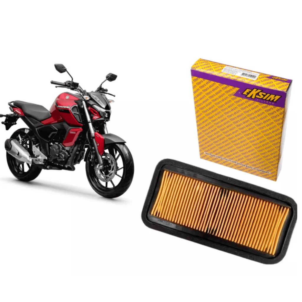 Elemento Filtro de Ar Eksim Yamaha FZ15 2023+ em Oferta na Shopee