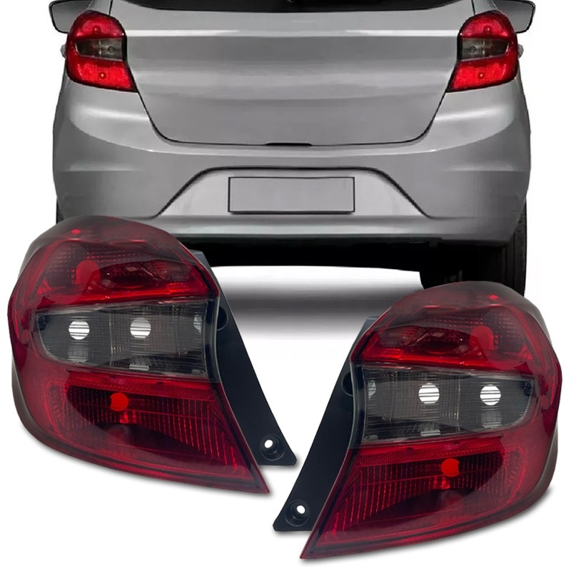 Lanterna Traseira Fume Compativel Ka Hatch 2019 2020 Á 2022