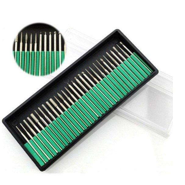 Moagem Cabeça 30 Terno Brocas Kits Prego Broca Unhas Acrigel Lixa Bits