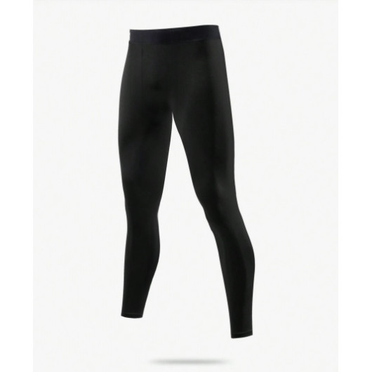 Calça Térmica Masculina Com Proteção Solar UV 50+ Segunda Pele Esportiva Treino