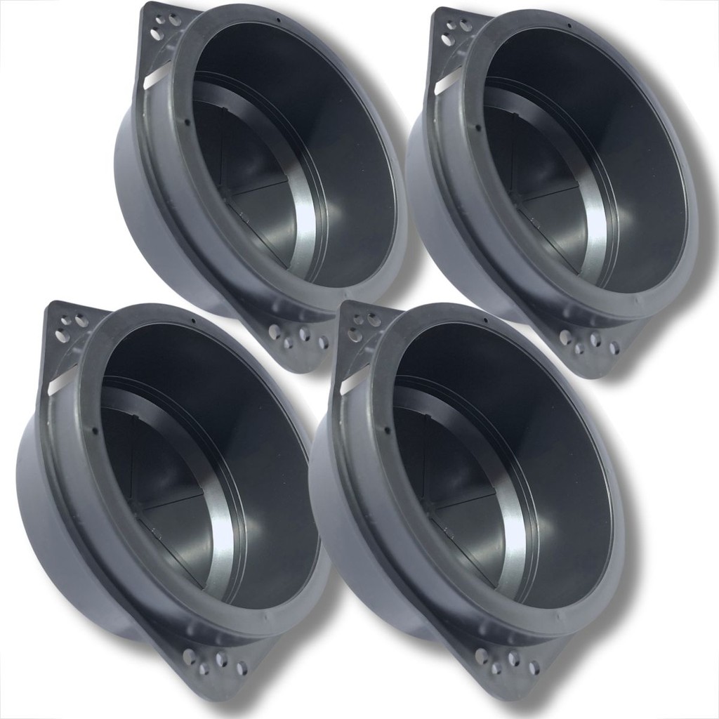 KIT 4 AROS ADAPTADOR CORSA GOL CLOSED BOX PK BOX 6" CAIXA PARA ALTO FALANTE 226/A3