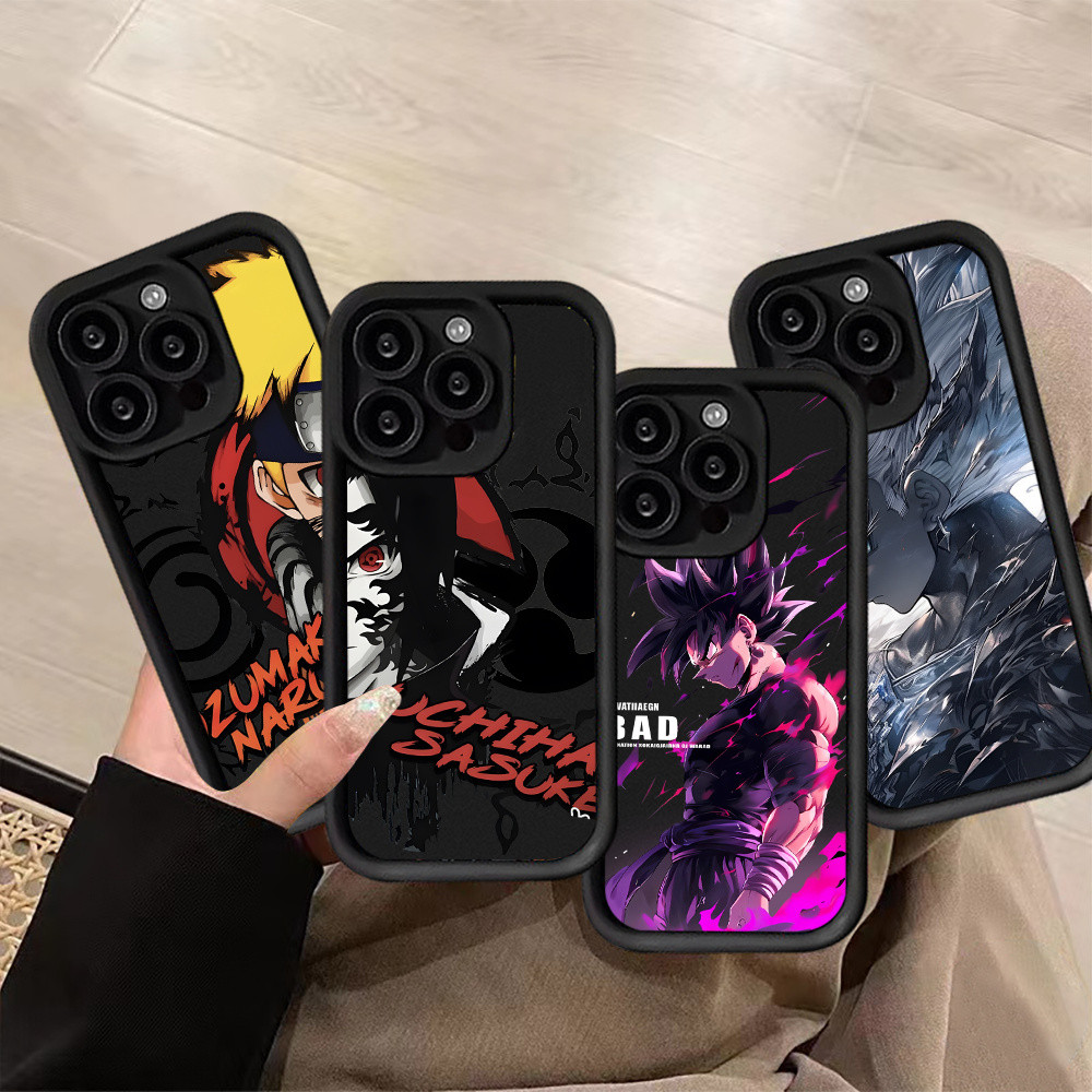 Capinha Capa Xiaomi POCO F5 F3 M4 PRO X6 X4 X3 NFC PRO 12 LITE M6 C75 C65 C61 C55 M5S X5 9A 8A Flame Naruto Capa Para