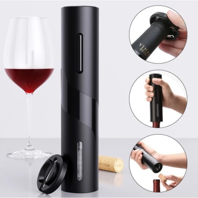 Saca Rolhas Abridor De Vinho Garrafa Automático Elétrico