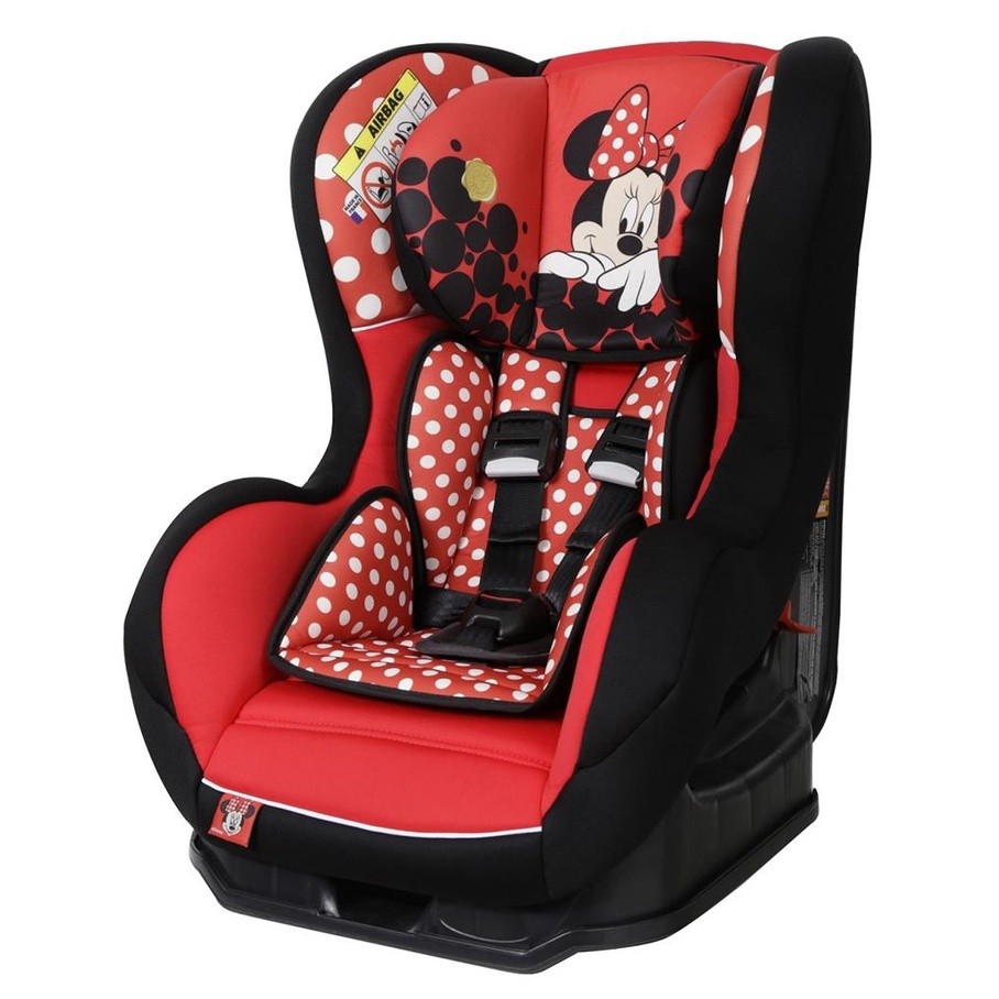 [za]Cadeira de Carro Vermelha Disney Primo Minnie Mouse - Teamtex