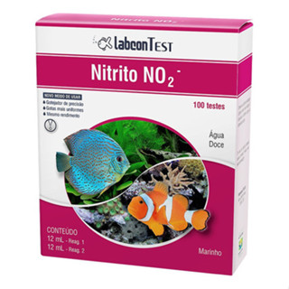 Teste de Nitrito Alcon Labcon Test Nitrito No2 agua doce e salgada em Oferta na Shopee