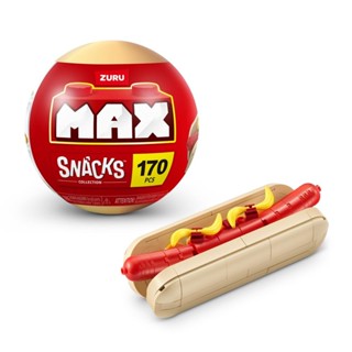 Blocos de Montar Max Premium Snacks Cachorro Quente 170 pçs em Oferta na Shopee
