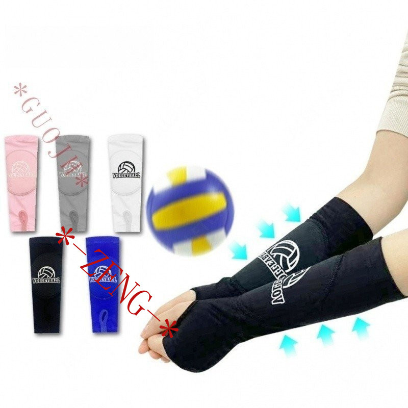 ZBAO Manguito Curto Voleibol para Compressão e Proteção dos Braços no Vôlei - Par - Ótimo Ajuste – Alivia impacto