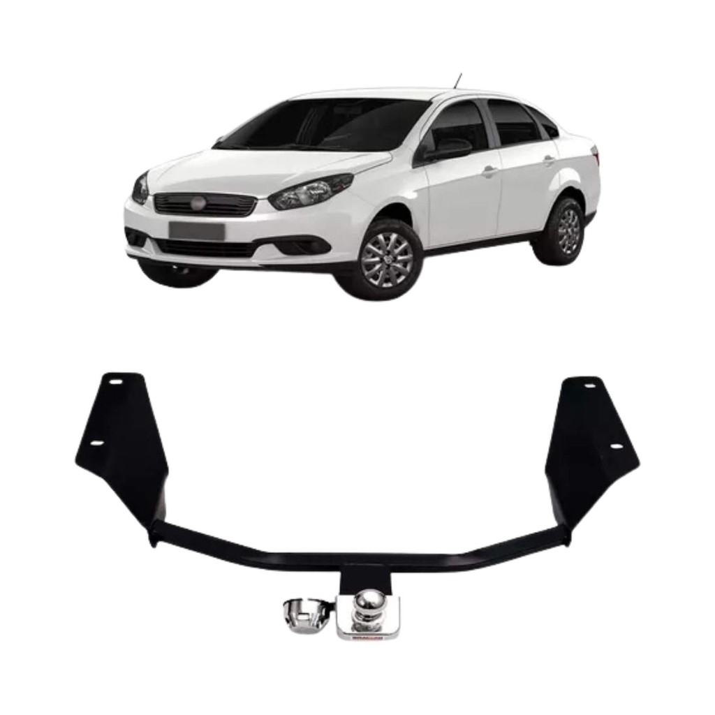 Engate Reboque Rabicho Fixo Grand Siena Todos os Anos Braconi - BRCFT33 em Oferta na Shopee