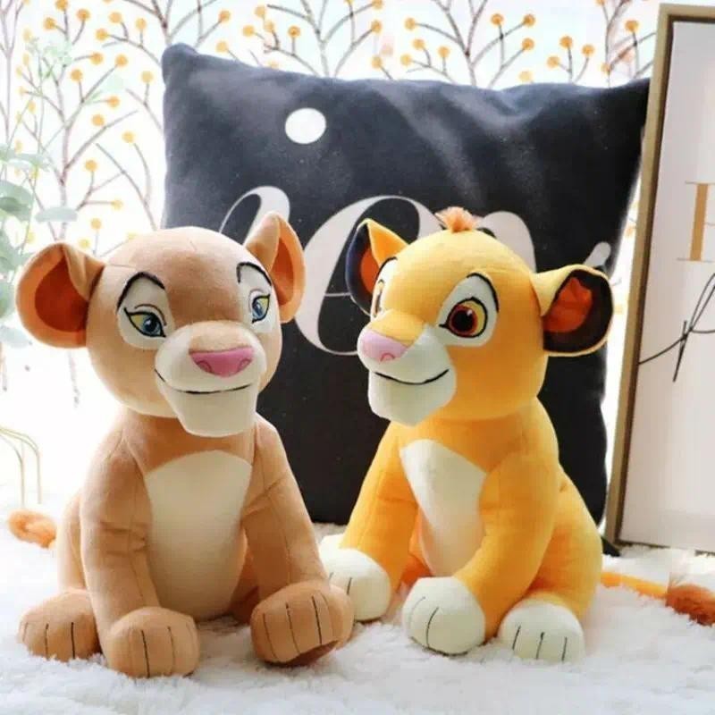 Brinquedo De Pelúcia Para Crianças 26cm O Rei Leão Simba Boneca Infantil Jovem Animal Recheado