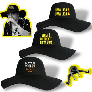 Chapéu Cata Ovo Natanzinho Lima Frases Sertanejo Rodeio Caminhoneiro em Oferta na Shopee