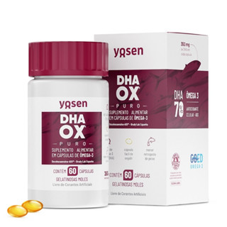 Ômega 3 Dhaox Puro Pote Com 60 Cápsulas 350g Yosen em Oferta na Shopee