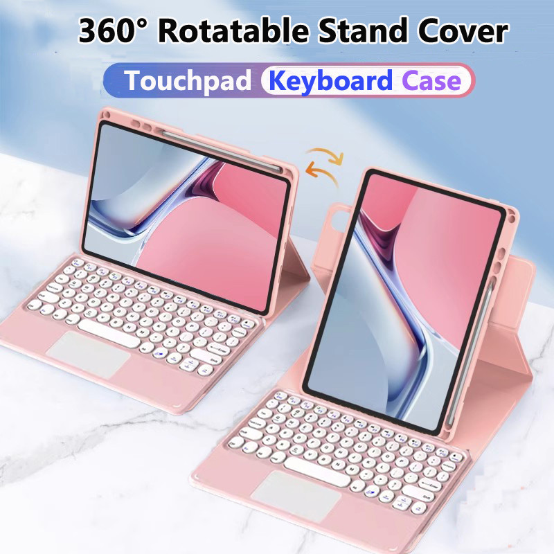 360 ° Teclado De Rotação Para Xiaomi Poco Pad C1 9.7 " 2026 Redmi 2 4G 9.7 Polegadas Wifi SE Flip Leather Trackpad TPU S