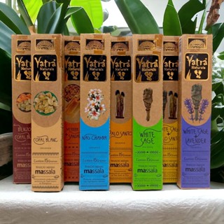 Incenso Yatra Naturals Massala Parimal - escolha seu aroma em Oferta na Shopee