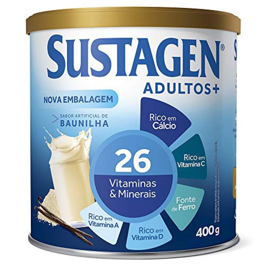 Leite em Pó Sustagen Baunilha 400g