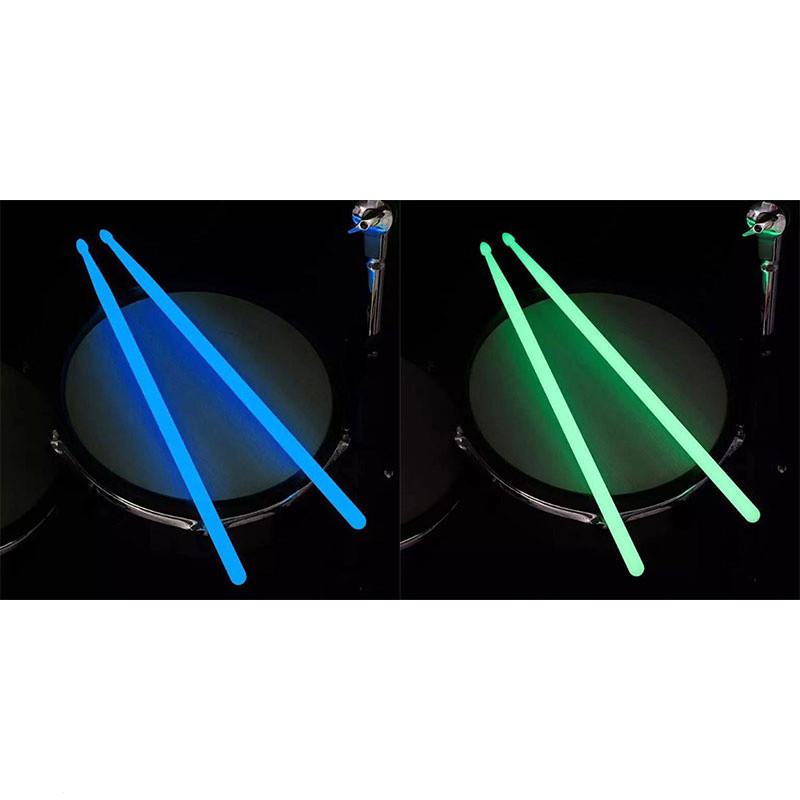 1 par de baquetas fluorescentes brilhando no escuro 1 par 5a