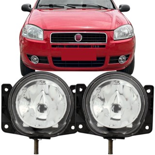 Par Farol Auxiliar Milha Palio Siena Strada G4 2008 2009 à 14 15 2016 em Oferta na Shopee