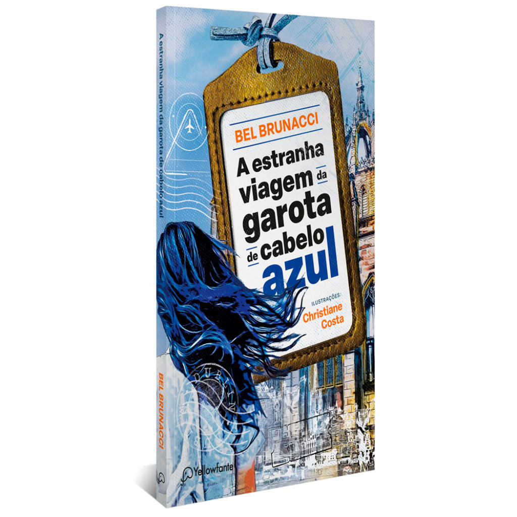 A ESTRANHA VIAGEM DA GAROTA DE CABELO AZUL - Books & Magazines