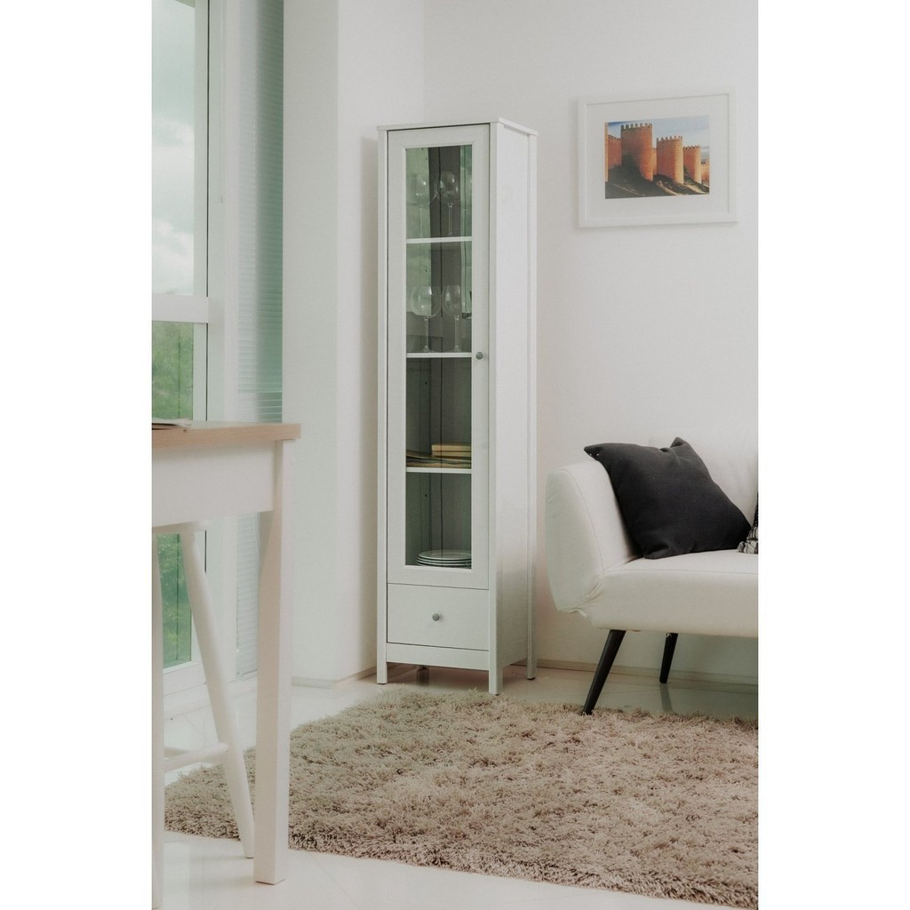 Cristaleira 1 Porta 1 Gaveta E-962 em Oferta na Shopee