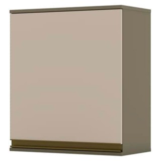 Armário Aéreo Cozinha Évelin 1 Porta Duna/Cristal - Henn em Oferta na Shopee