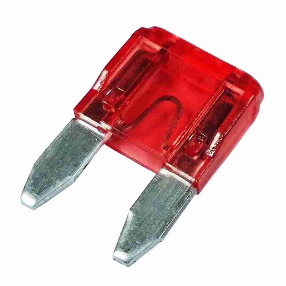 KIT 100 FUSIVEL MINI LAMINA 10A - UNIVERSAL em Oferta na Shopee