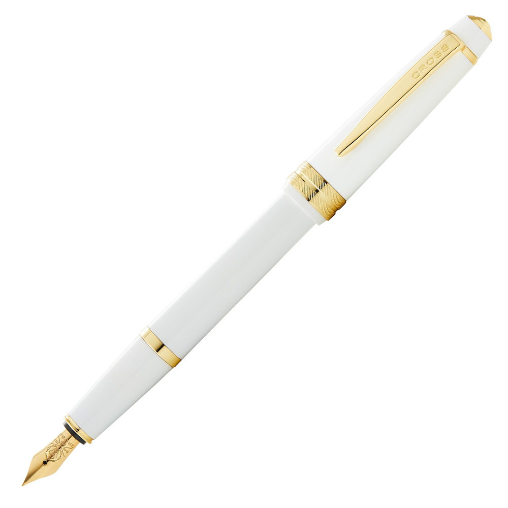 Caneta Cross Bailey Light Tinteiro Verde com detalhes dourado AT0746-10MF
