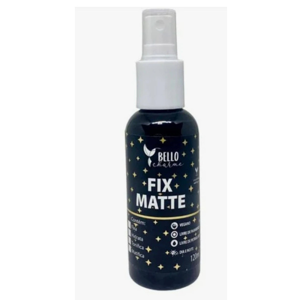 Fixador de Maquiagem Fix Matte Bello Charme Vegano 120ml