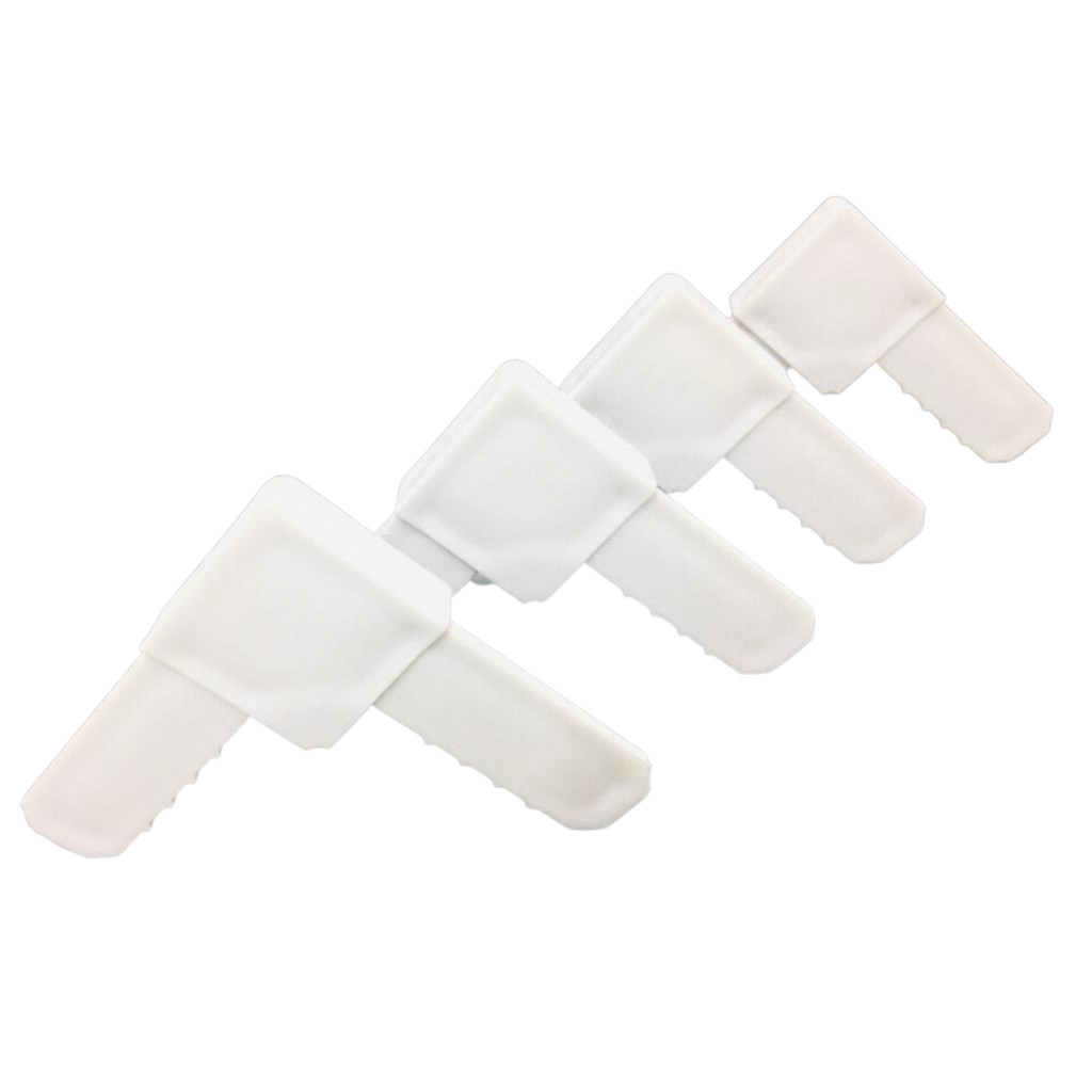 KIT 4 PÇS CONEXAO NYLON P/ TELA MOSQUITEIRA BRANCO MGV