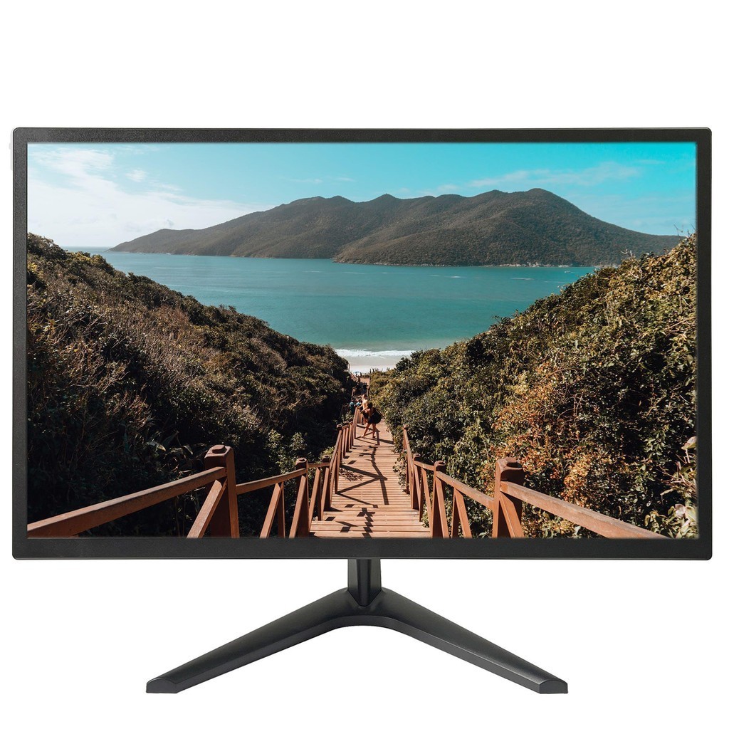 Monitor 24'' LED 60hz BRX Computador PC HD HDMI VGA