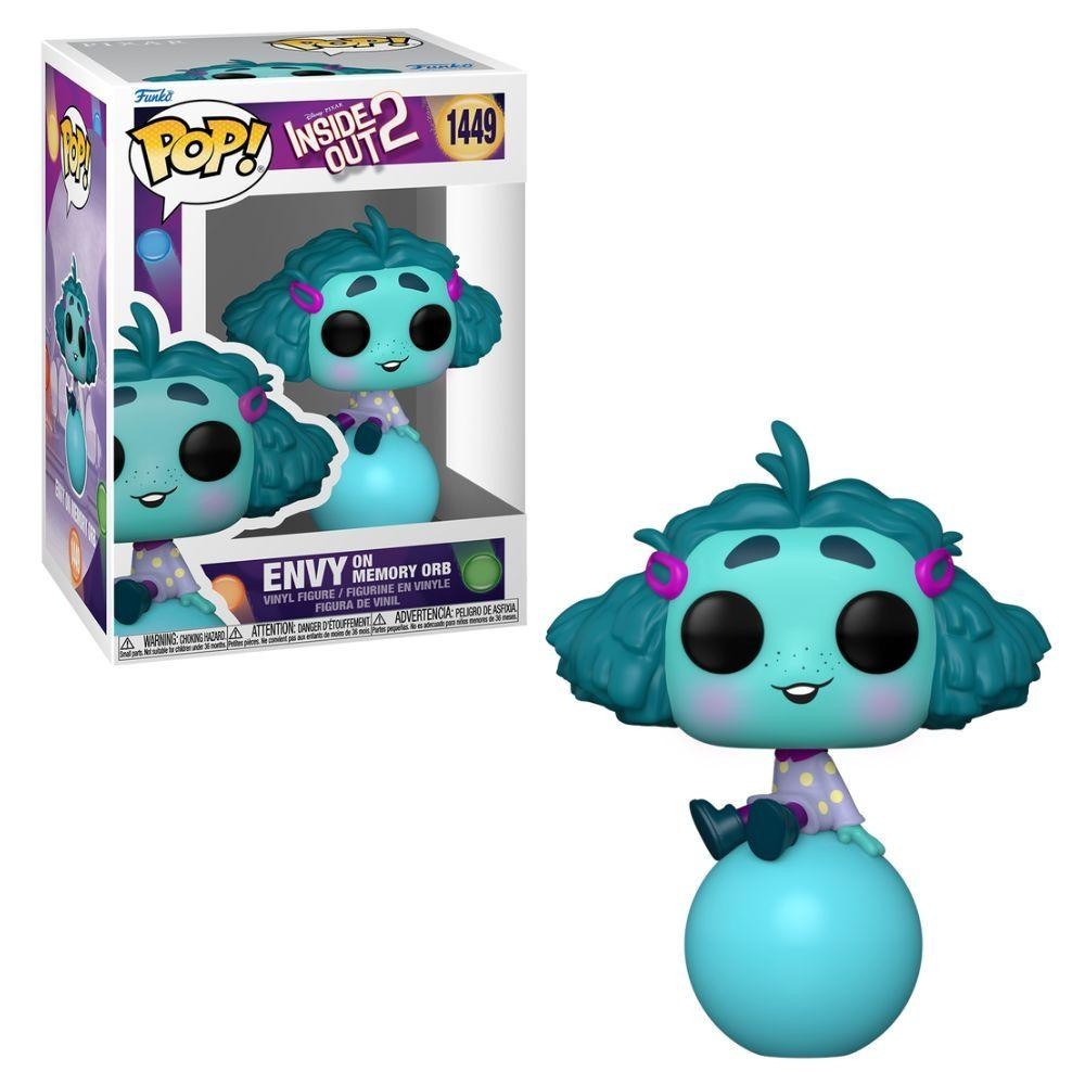 Boneco Funko Pop! Disney Inside Out 2 - Envy On Memory Orb em Oferta na Shopee