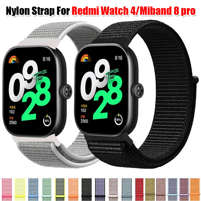 Bracelete De Nylon Para O Relógio Xiaomi Redmi 4 Band Confortável Respirável Mi 8 Pro Acessórios De Correia