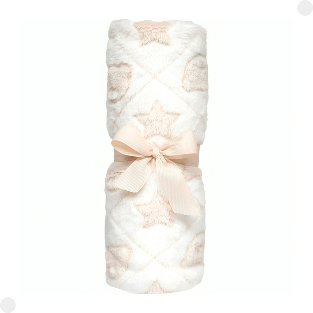 Mantinha Infantil Ursinho Bege 18072 - Buba - Mom & Baby