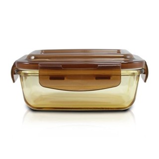 Pote de Vidro Hermético Marrom Tamanho Pequeno - Jacki Design em Oferta na Shopee