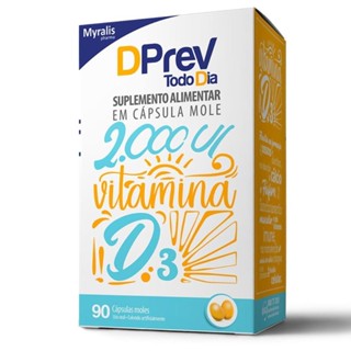 DPREV TODO DIA 2000UI COM 90 CÁPSULAS em Oferta na Shopee