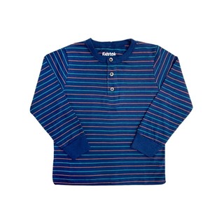 Camiseta Menino Malha Listrada - Kidstok em Oferta na Shopee