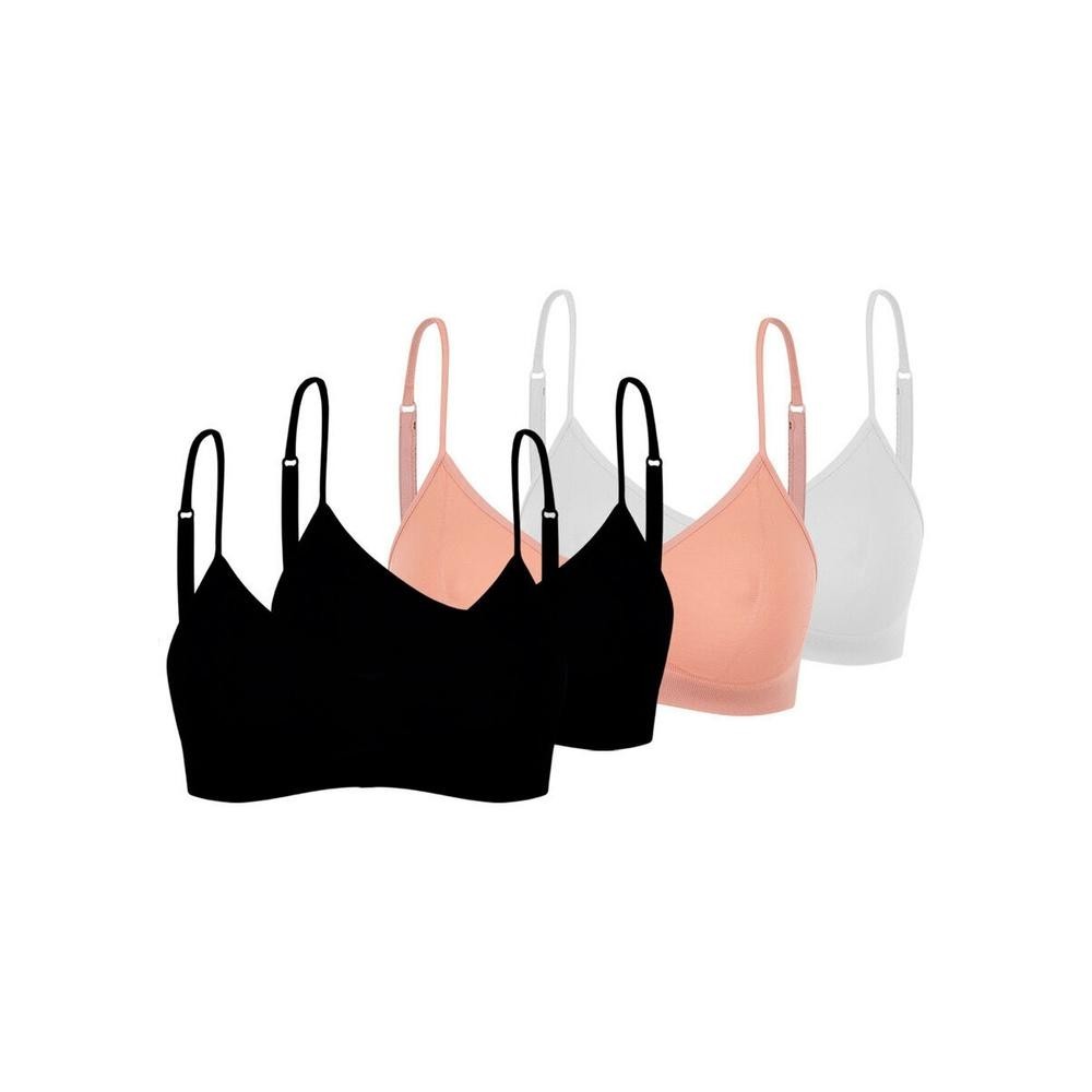 Kit com 4 Tops sem Aro e sem Bojo Trifil 4377 Colorido em Oferta na Shopee