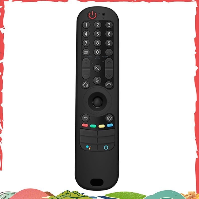 Capas De Controle Remoto Protetor De Silicone Macio Para TV Smart AN-MR21GC/MR21N/MR21GA (Preto) ighaldjur1