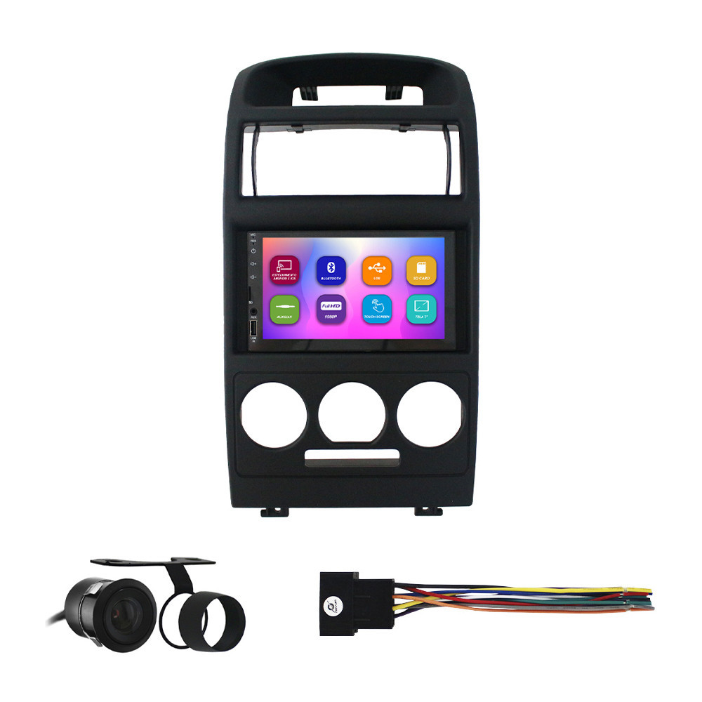Kit Multimídia 7 Pol Astra Analogico 1998 99 2000 01 02 A 2012 Espelhamento Android Ios 2 Din Preto Camera Ré em Oferta na Shopee