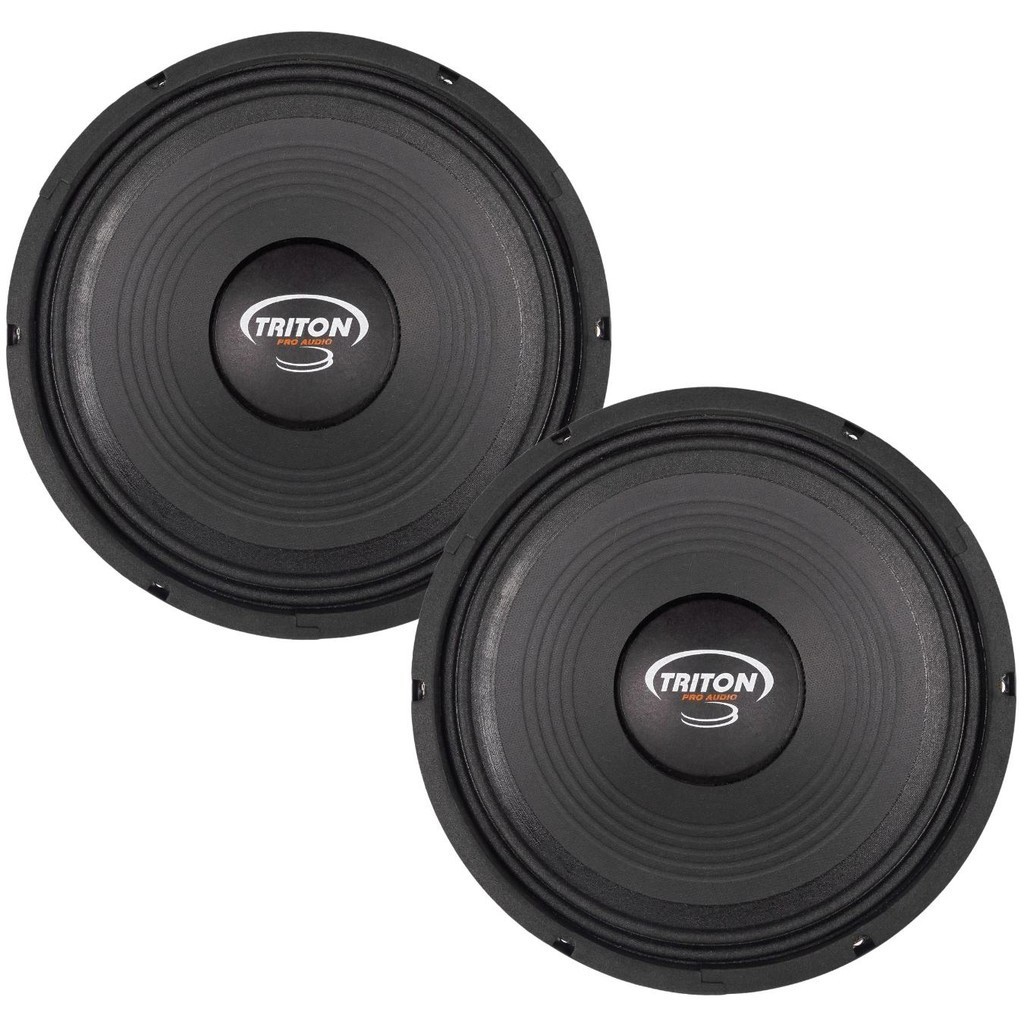 Par Alto Falante Woofer Triton 10slx600 10p 300w Rms 8 Ohms