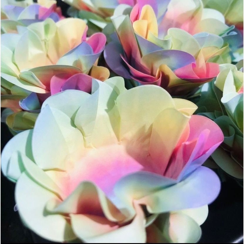 40~200 FORMINHAS PARA DOCES FINOS STYLE TIE DYE  (ULTRAFEST) em Oferta na Shopee